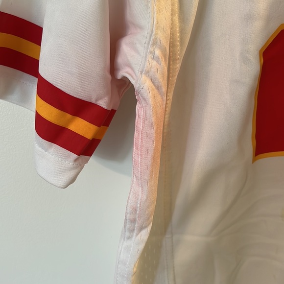 Kansas City KC Chiefs NFL Football #25 Away Nike White Jersey - Picture 3 of 7